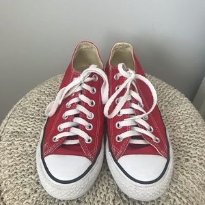 Red converse